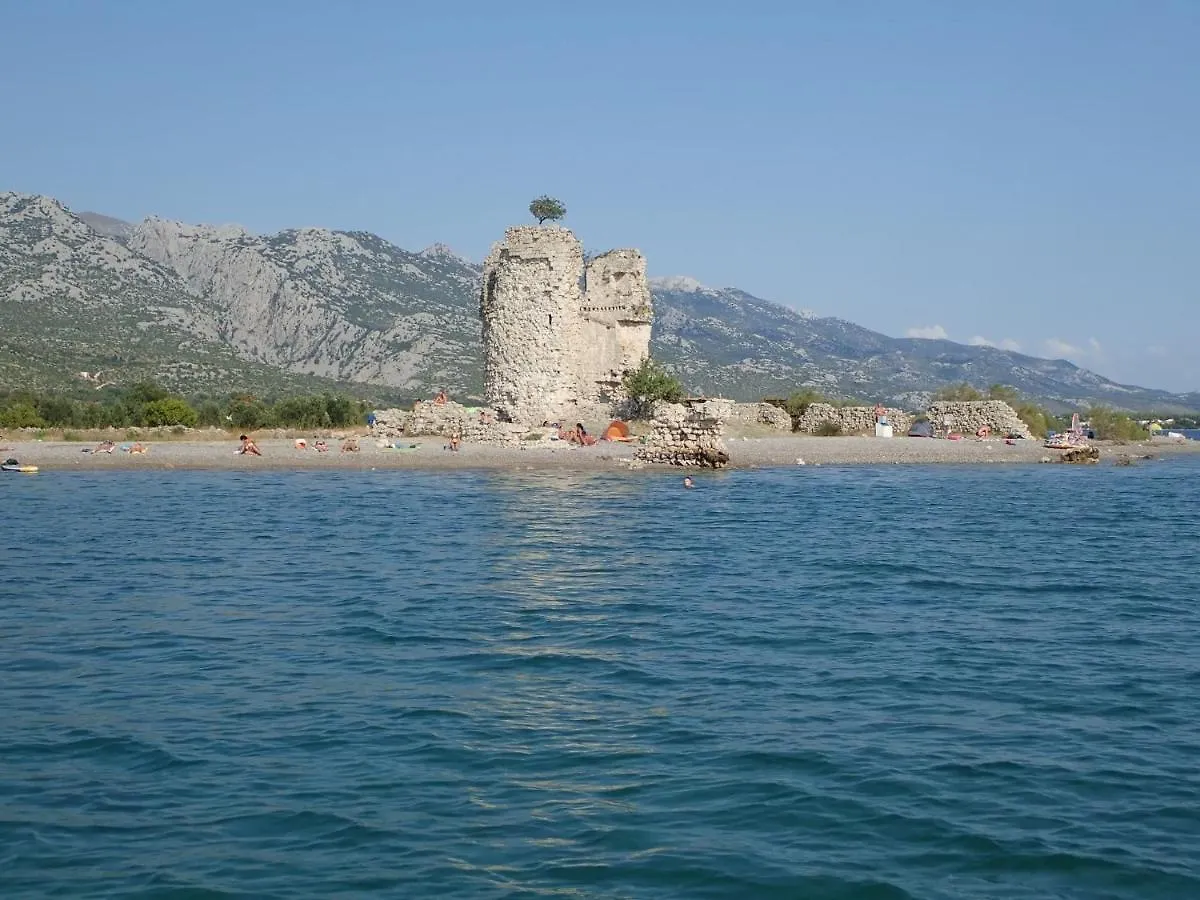 Apartment In Starigrad Paklenica, Only 200 M From The Sea 0*,